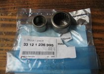 Le premier roulement neuf.