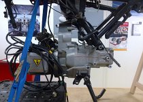 Fred a effectué les perçages de la cloche après avoir centré le moteur.